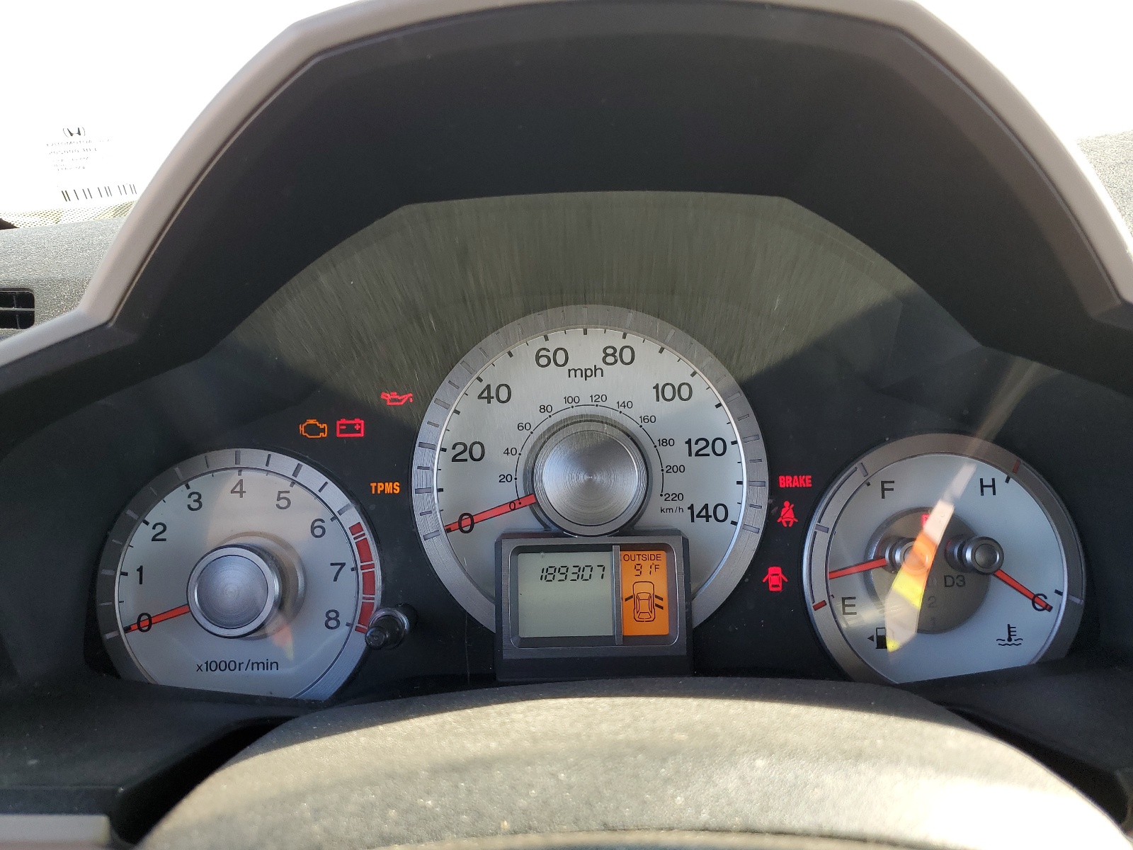 5FNYF3H58BB040558 2011 Honda Pilot Exl