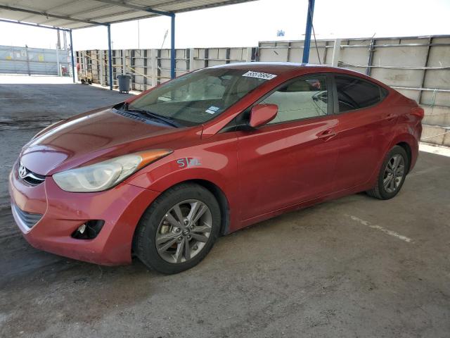  HYUNDAI ELANTRA 2013 Czerwony