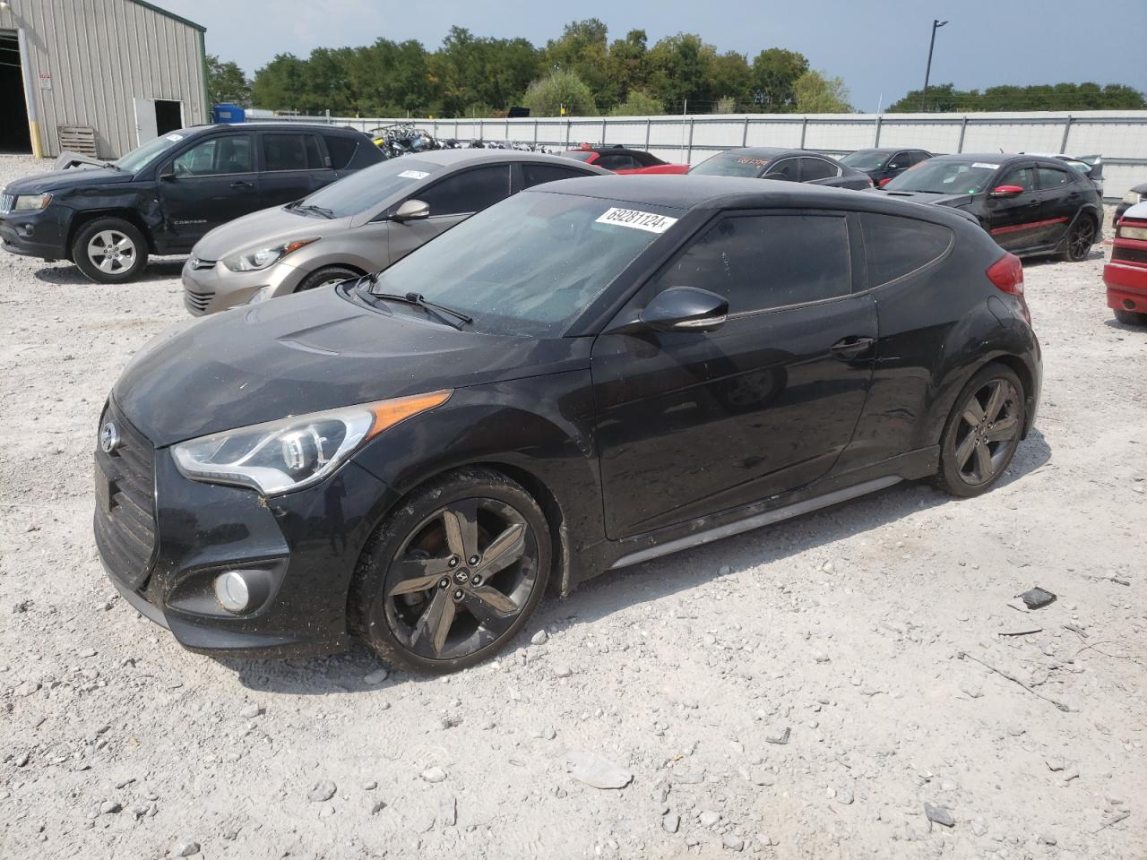 2014 Hyundai Veloster Turbo VIN: KMHTC6AE3EU206961 Lot: 69281124