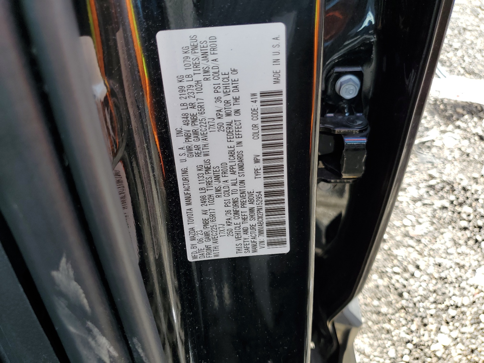 7MMVABCM2PN152954 2023 Mazda Cx-50 Preferred Plus