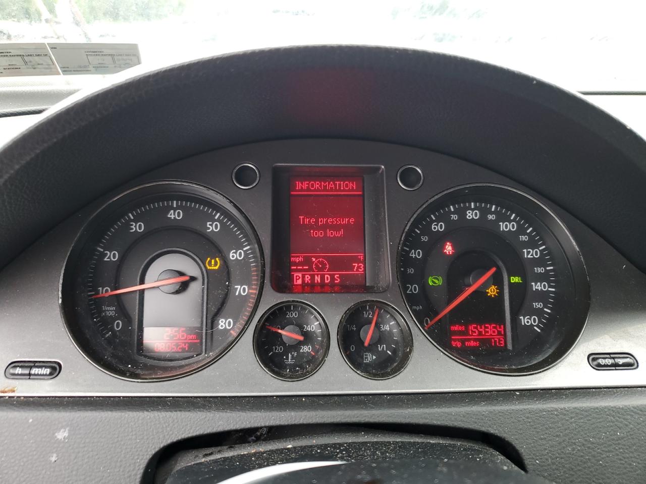 2008 Volkswagen Passat Turbo VIN: WVWJK73C48P067393 Lot: 66849494