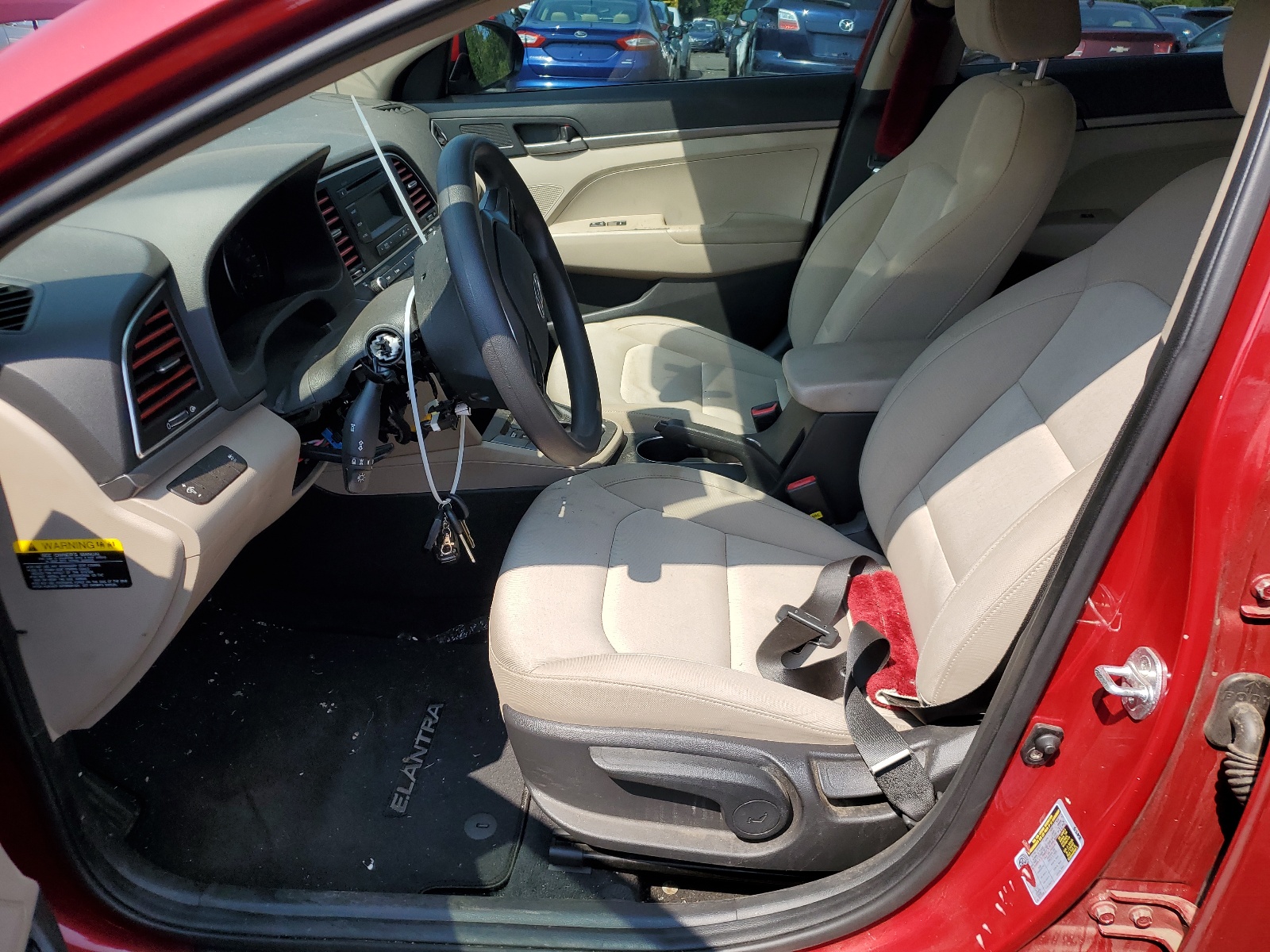 KMHD74LF2HU399224 2017 Hyundai Elantra Se