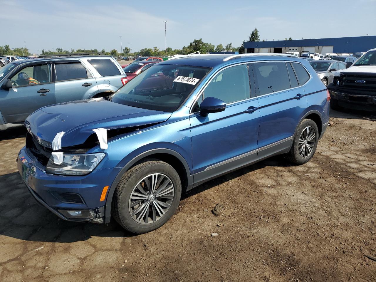 2018 Volkswagen Tiguan Se VIN: 3VV2B7AX7JM088522 Lot: 67543024