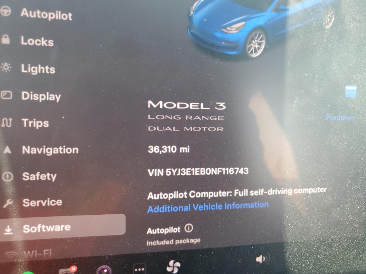 5YJ3E1EB0NF116743 Tesla Model 3  9