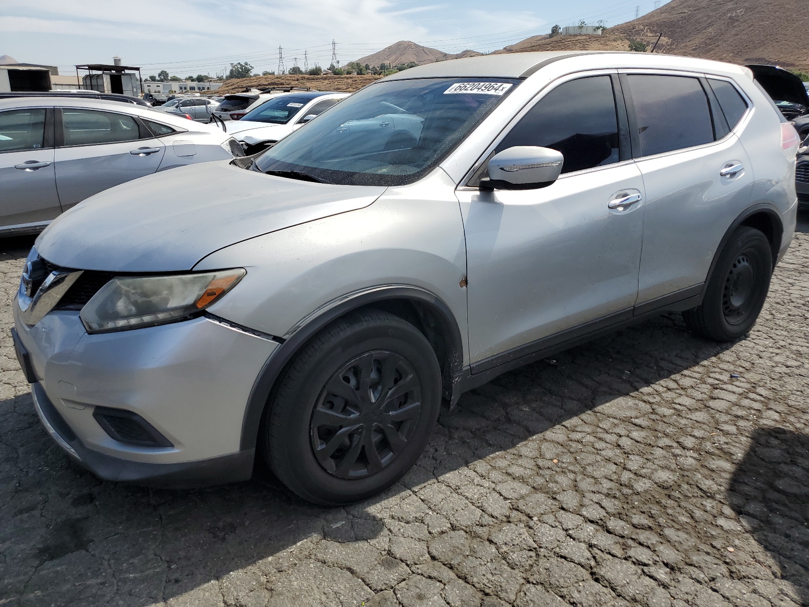 2015 Nissan Rogue S vin: KNMAT2MT0FP587960