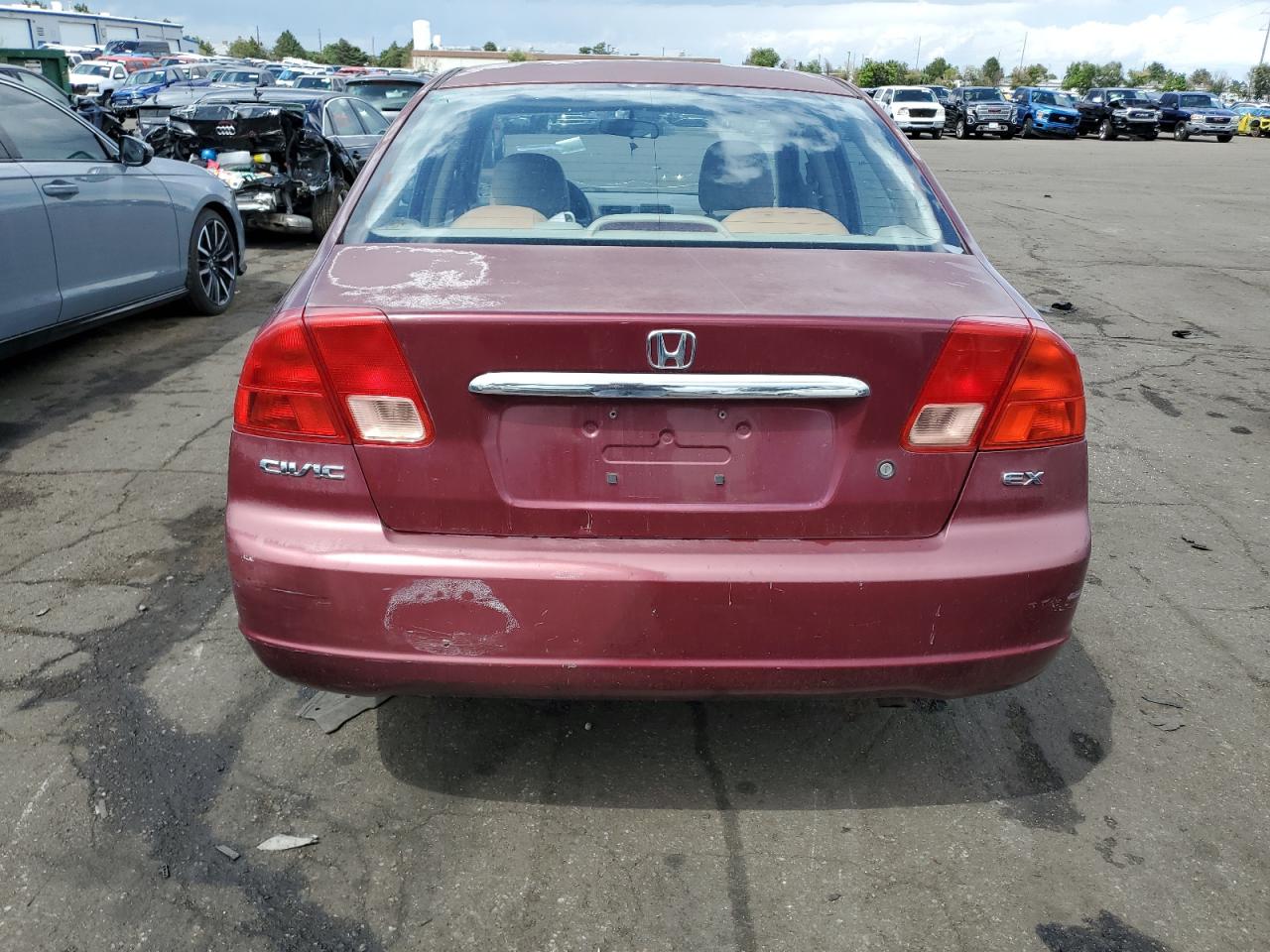 2002 Honda Civic Ex VIN: 1HGES26802L008028 Lot: 66963864