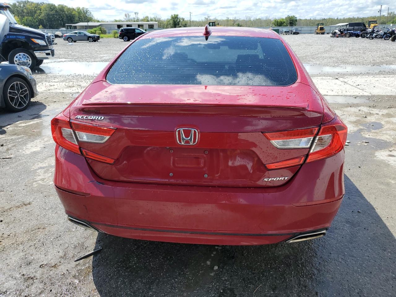 2018 Honda Accord Sport VIN: 1HGCV1F38JA191606 Lot: 69310064