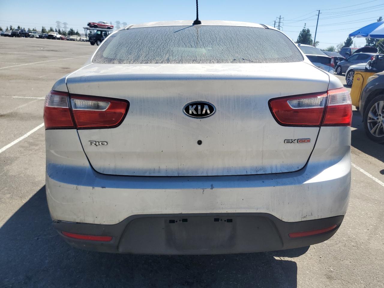 2013 Kia Rio Ex VIN: KNADN4A34D6164449 Lot: 68267924