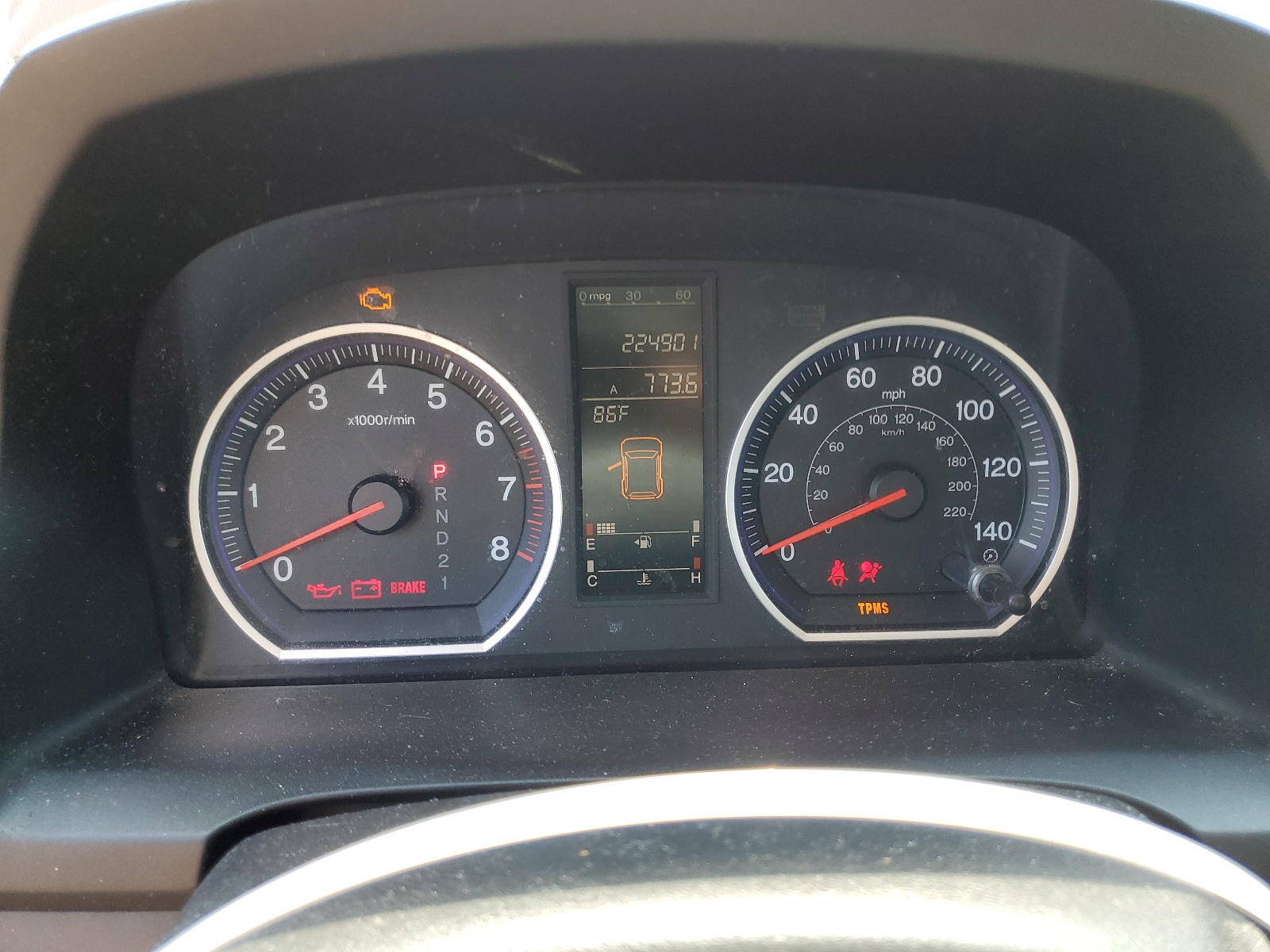 5J6RE48508L030118 2008 Honda Cr-V Ex