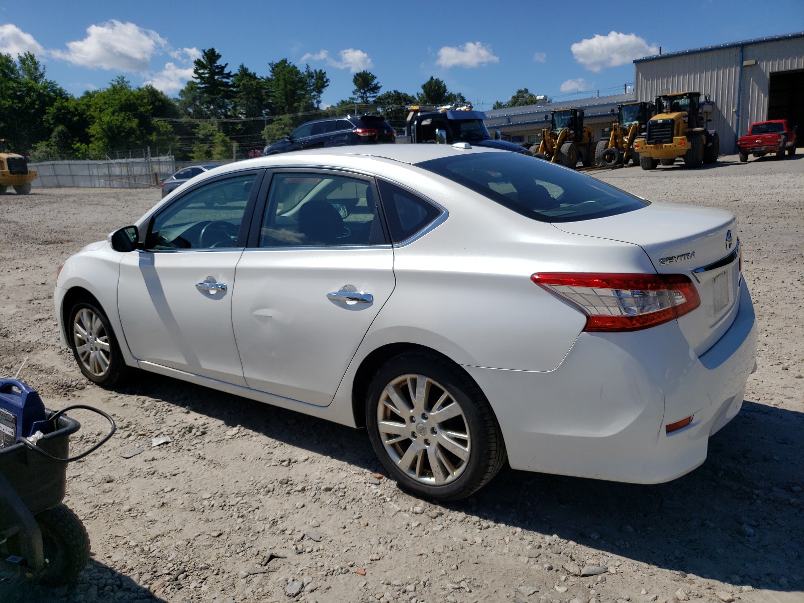 2014 Nissan Sentra S vin: 3N1AB7AP6EL628578