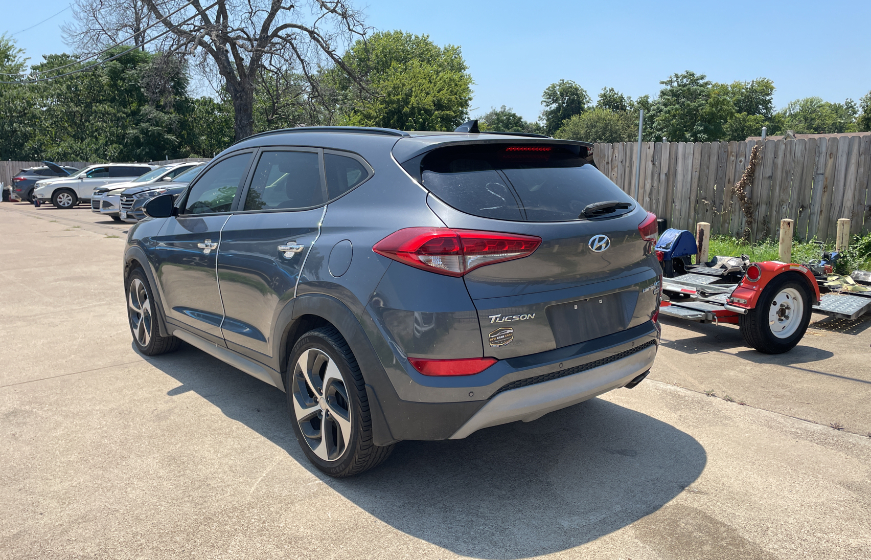 2017 Hyundai Tucson Limited vin: KM8J3CA24HU275528