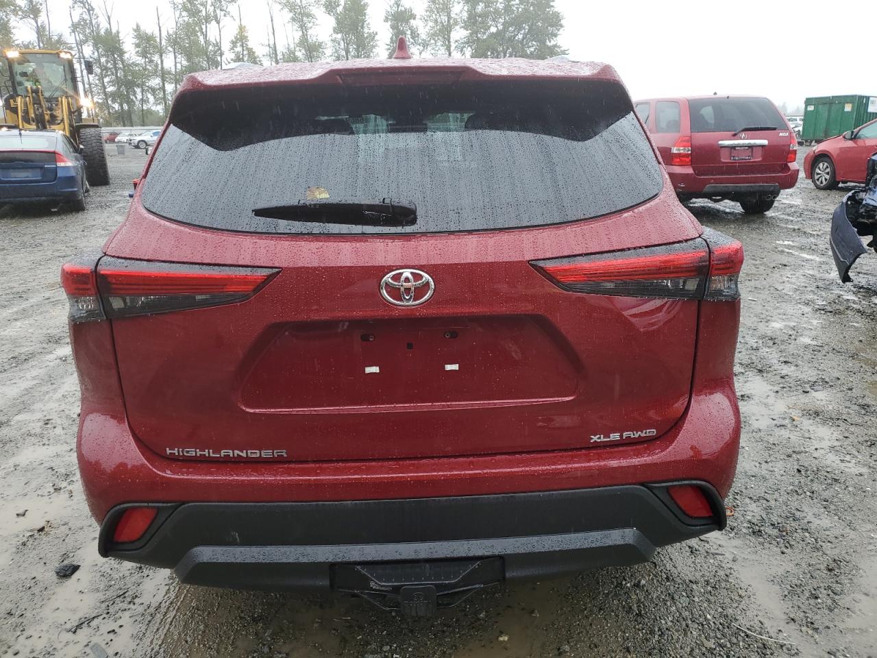 2021 Toyota Highlander Xle VIN: 5TDHZRBH0MS070441 Lot: 68694734