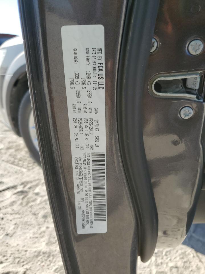 2016 Dodge Journey Sxt VIN: 3C4PDCBG2GT175278 Lot: 68462304