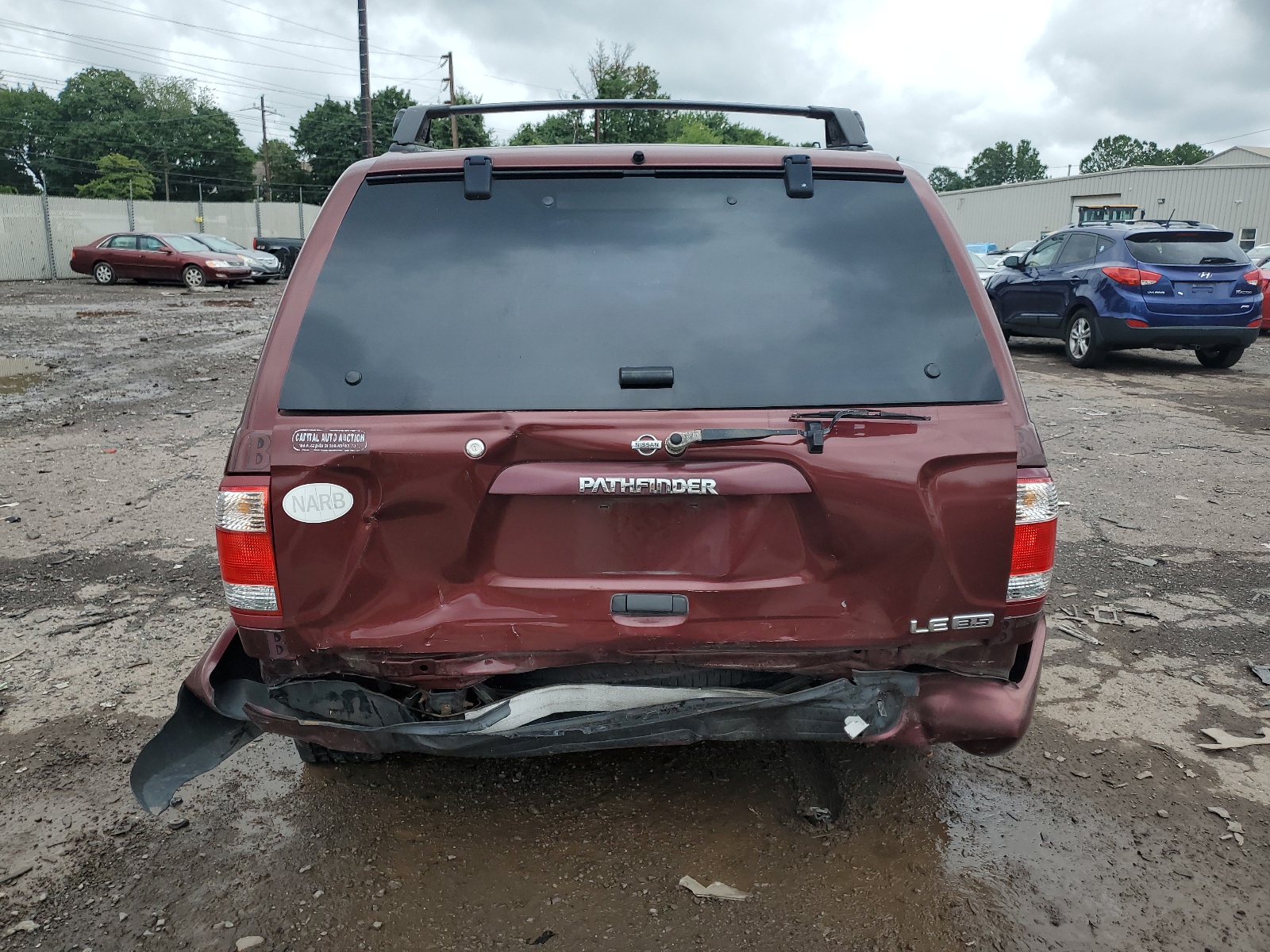 JN8DR07Y11W519015 2001 Nissan Pathfinder Le