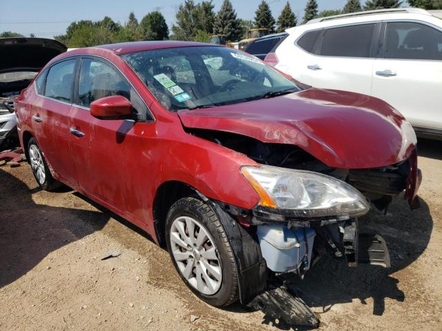  NISSAN SENTRA 2014 Red