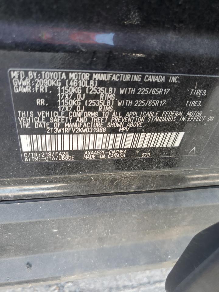 2T3W1RFV2KW031988 2019 TOYOTA RAV 4 - Image 15