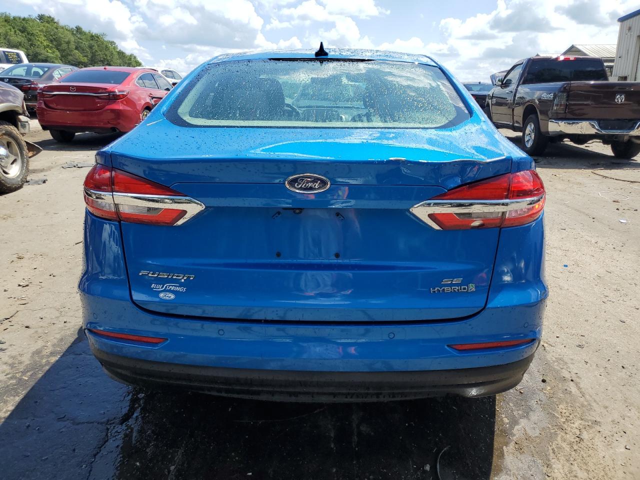 2019 Ford Fusion Se VIN: 3FA6P0LU8KR185086 Lot: 67850684