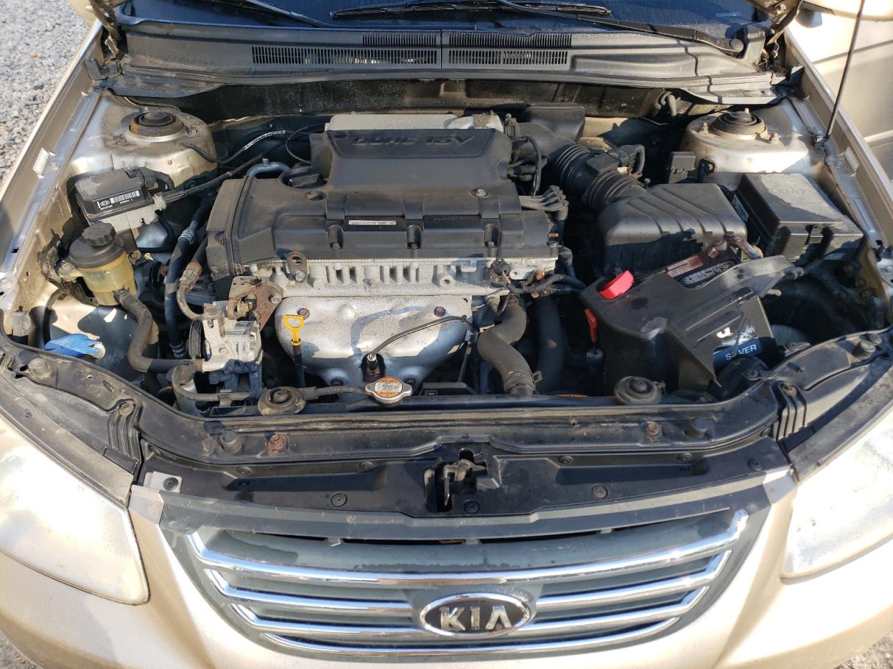 2008 Kia Spectra Ex VIN: KNAFE121585501078 Lot: 66383184