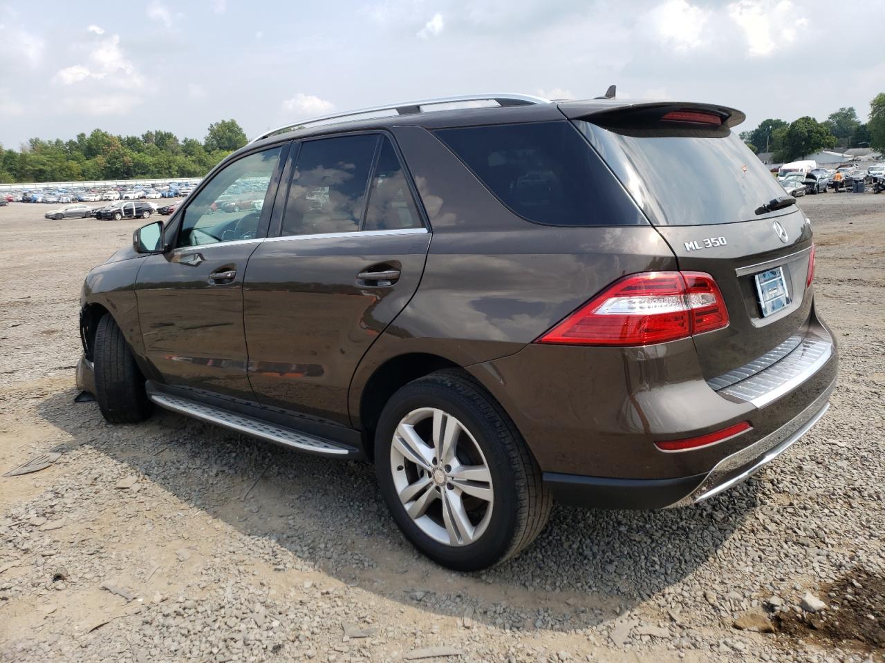 2014 Mercedes-Benz Ml 350 4Matic brown null gas 4JGDA5HB3EA363603 photo #3