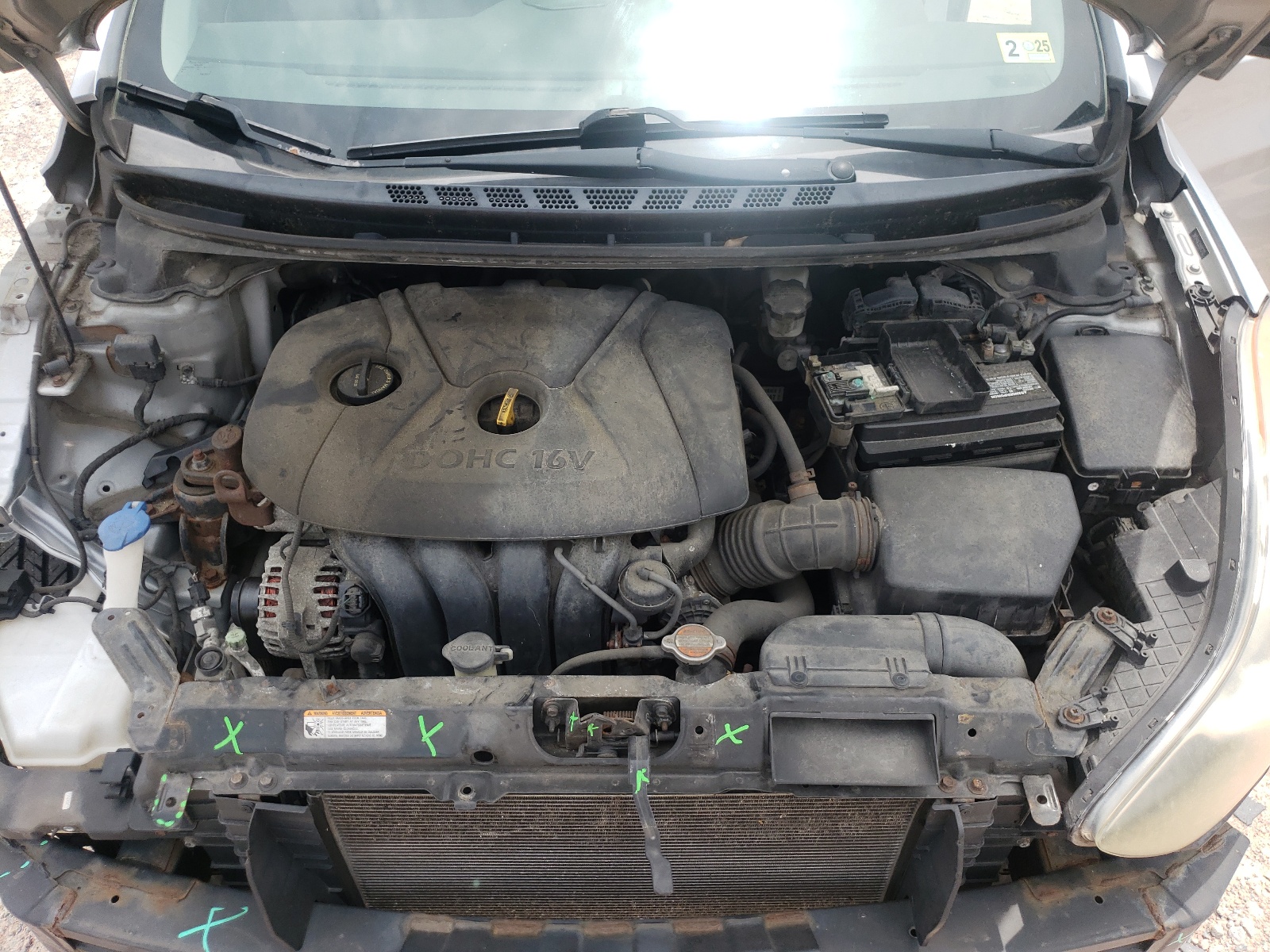 5NPDH4AE3CH092272 2012 Hyundai Elantra Gls