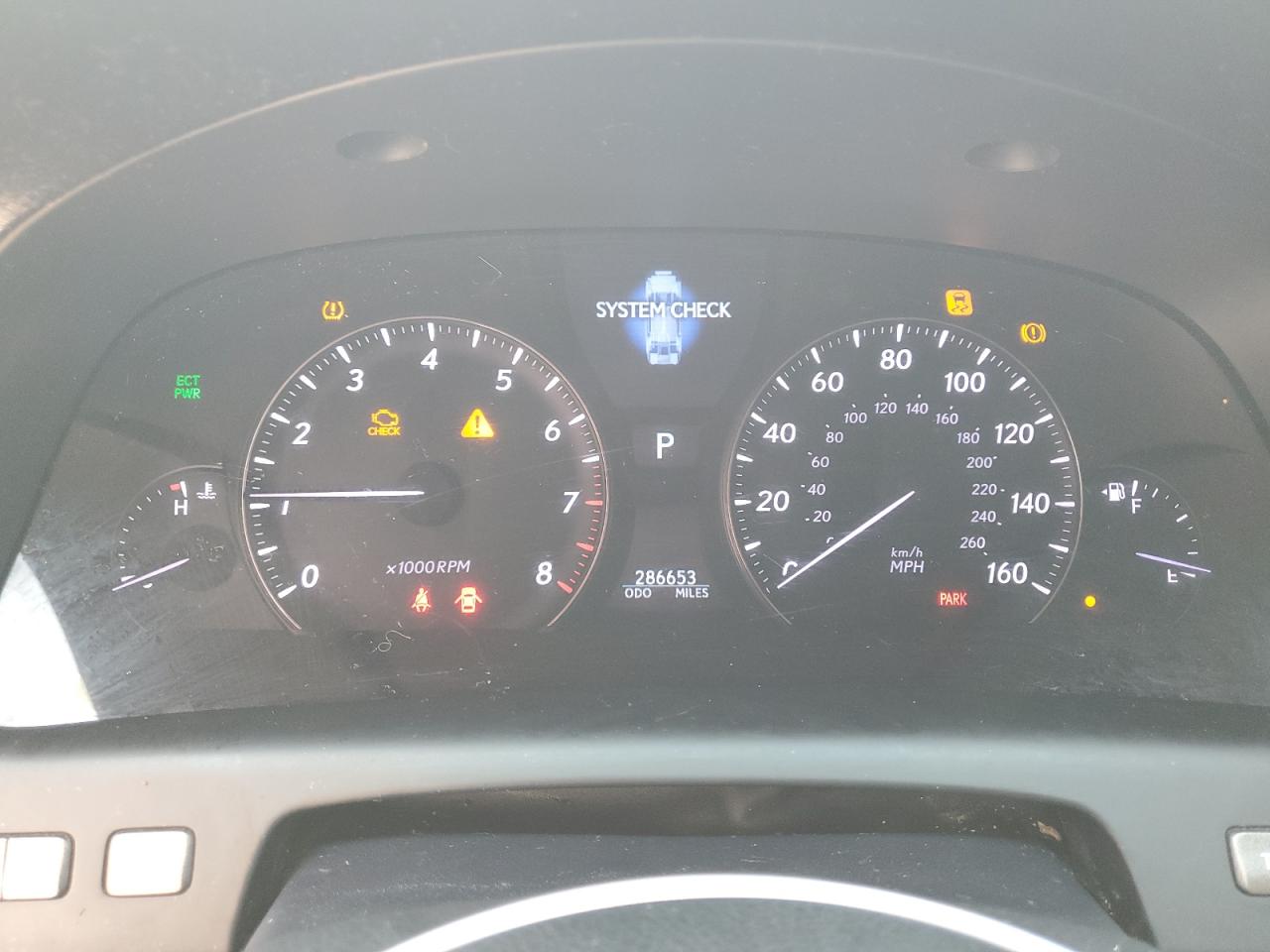 2007 Lexus Ls 460 VIN: JTHBL46F575046387 Lot: 66186914