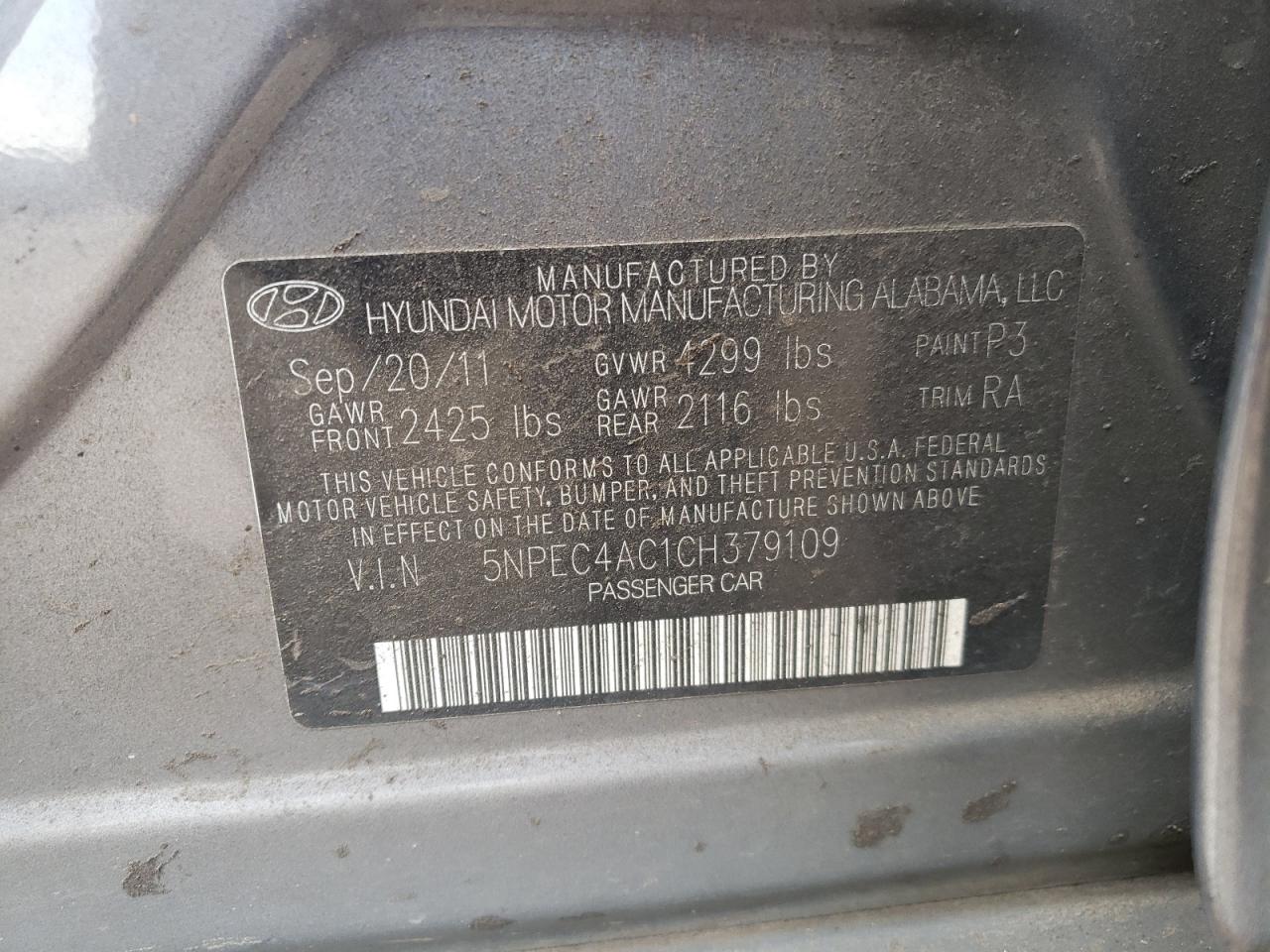 2012 Hyundai Sonata - Image 15