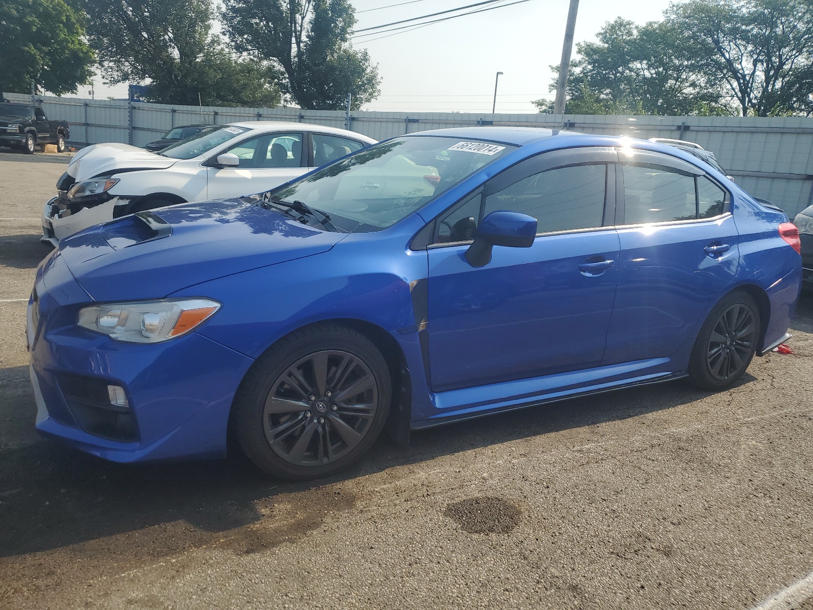 2017 Subaru Wrx vin: JF1VA1B66H9826679