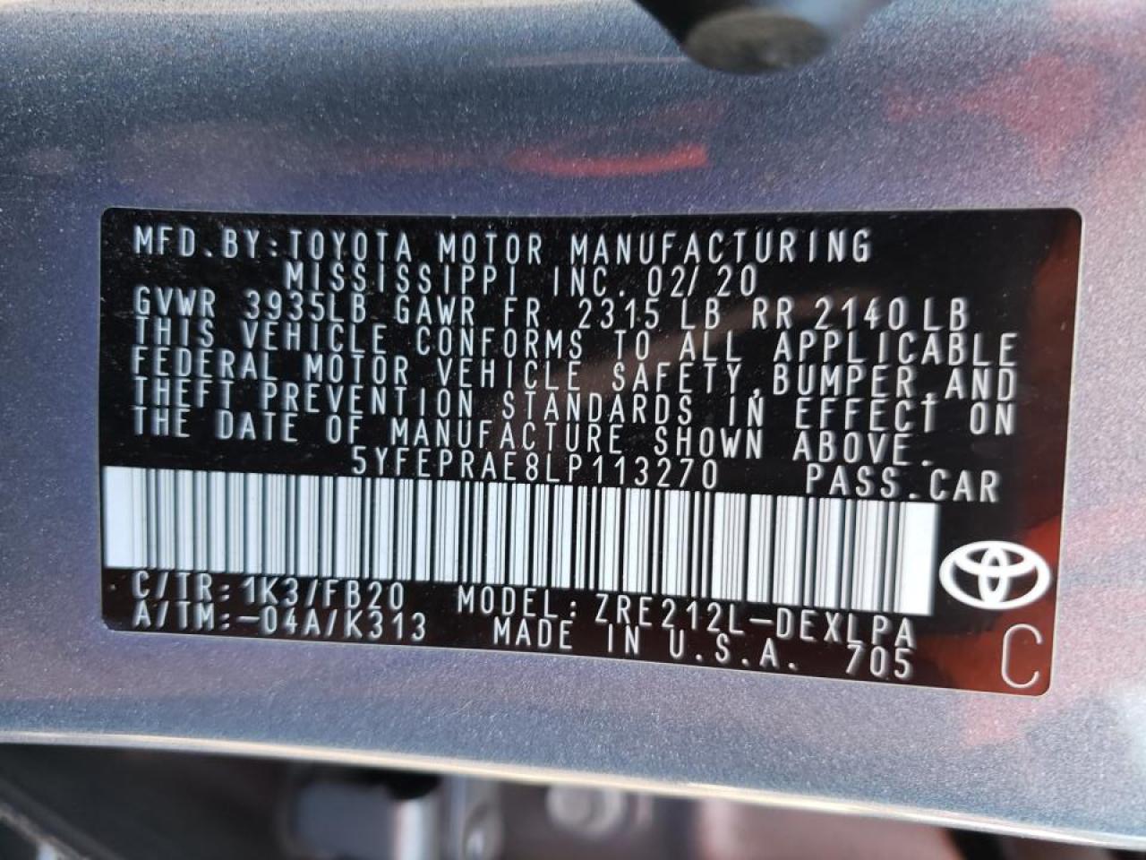 2020 Toyota Corolla - Image 13