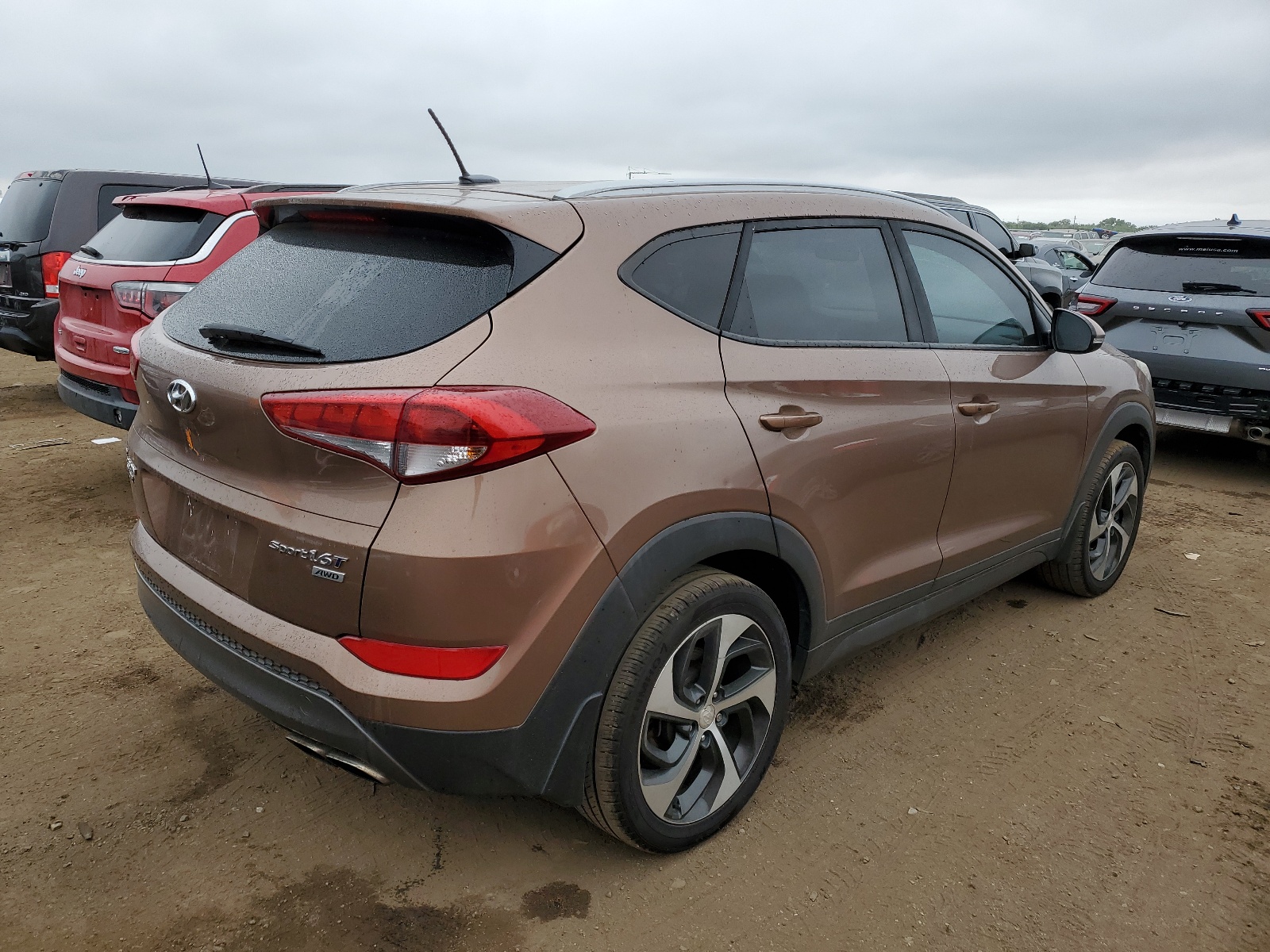 2016 Hyundai Tucson Limited vin: KM8J3CA24GU224710