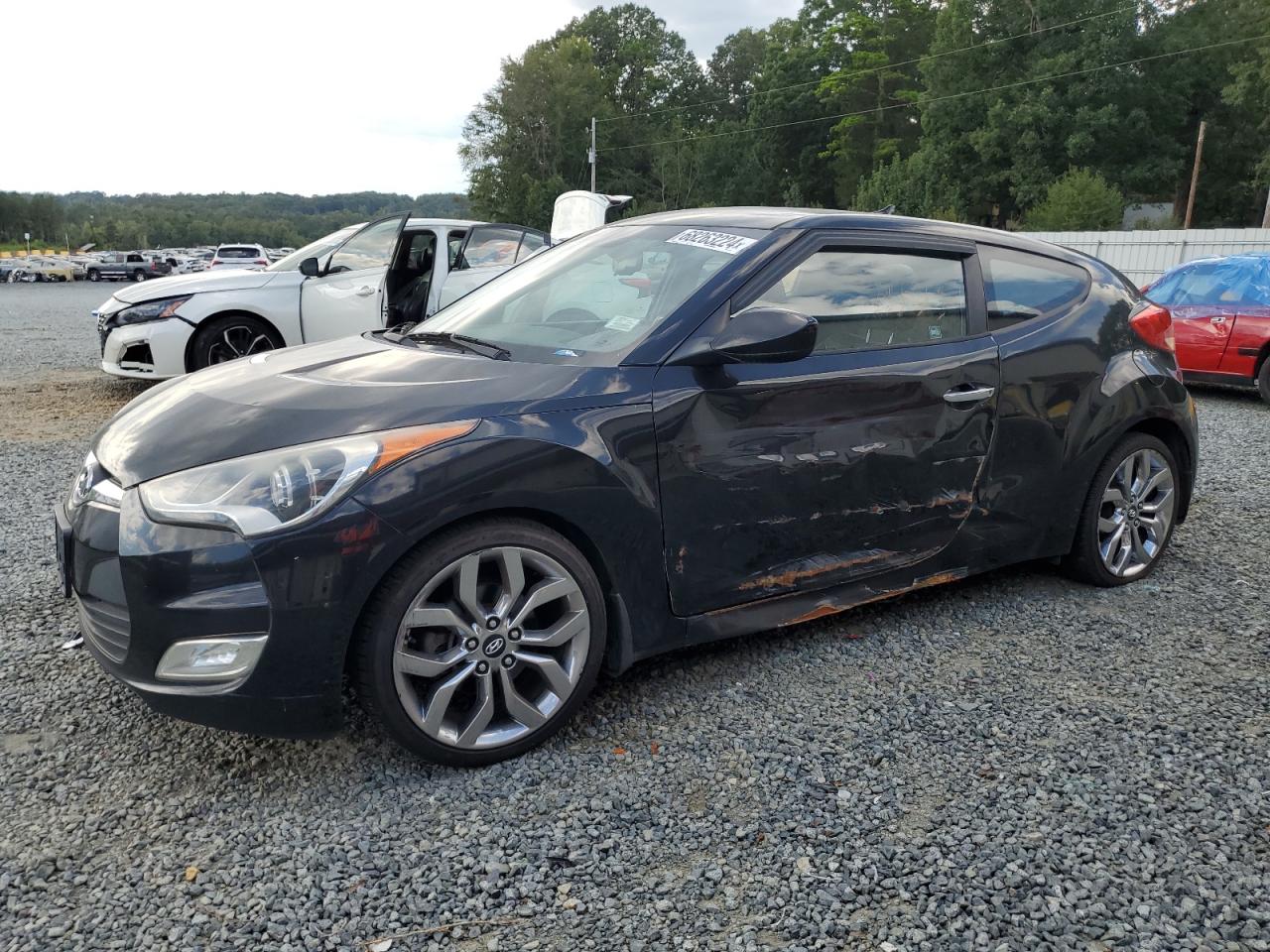 2015 Hyundai Veloster VIN: KMHTC6ADXFU221529 Lot: 68263224