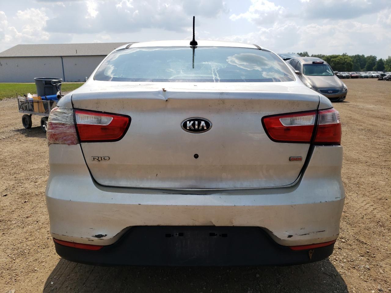 2016 Kia Rio Lx VIN: KNADM4A36G6599853 Lot: 69216614