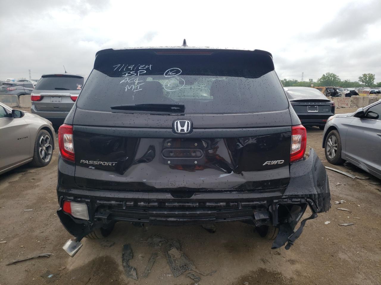 VIN 5FNYF8H58LB012225 2020 HONDA PASSPORT no.6