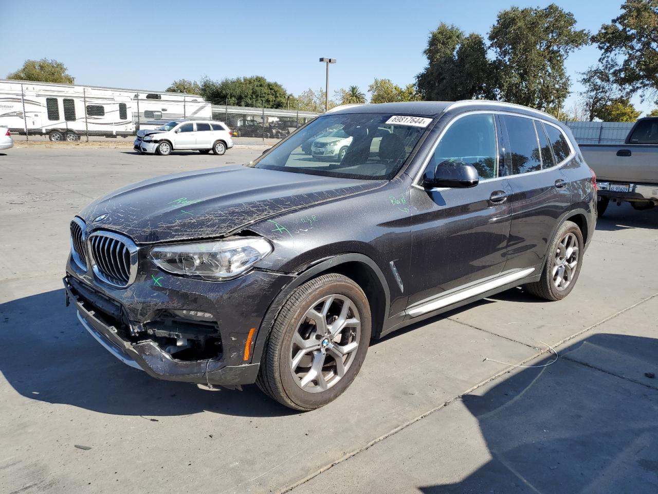 5UXTY5C03M9F13163 2021 BMW X3 - Image 1