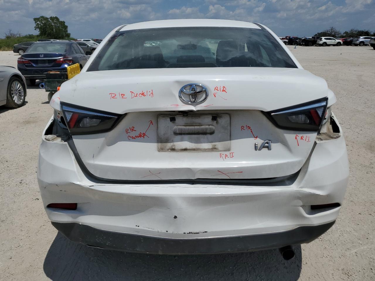 2017 Toyota Yaris Ia VIN: 3MYDLBYV0HY158135 Lot: 66574874