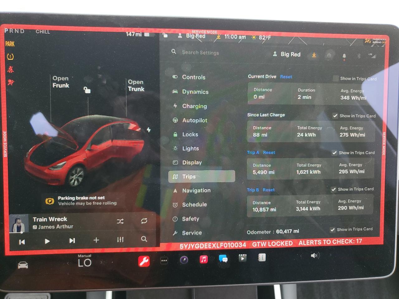 5YJYGDEEXLF010034 2020 Tesla Model Y