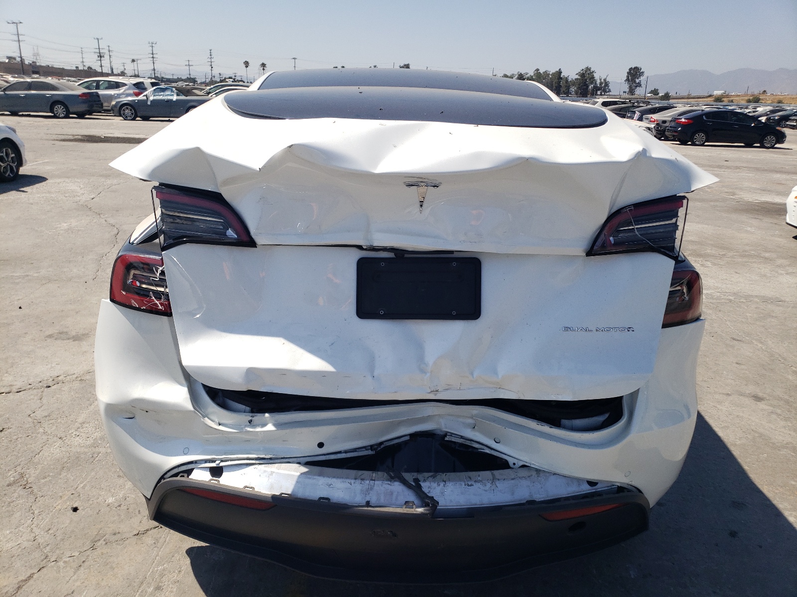 5YJYGDEE4MF297307 2021 Tesla Model Y