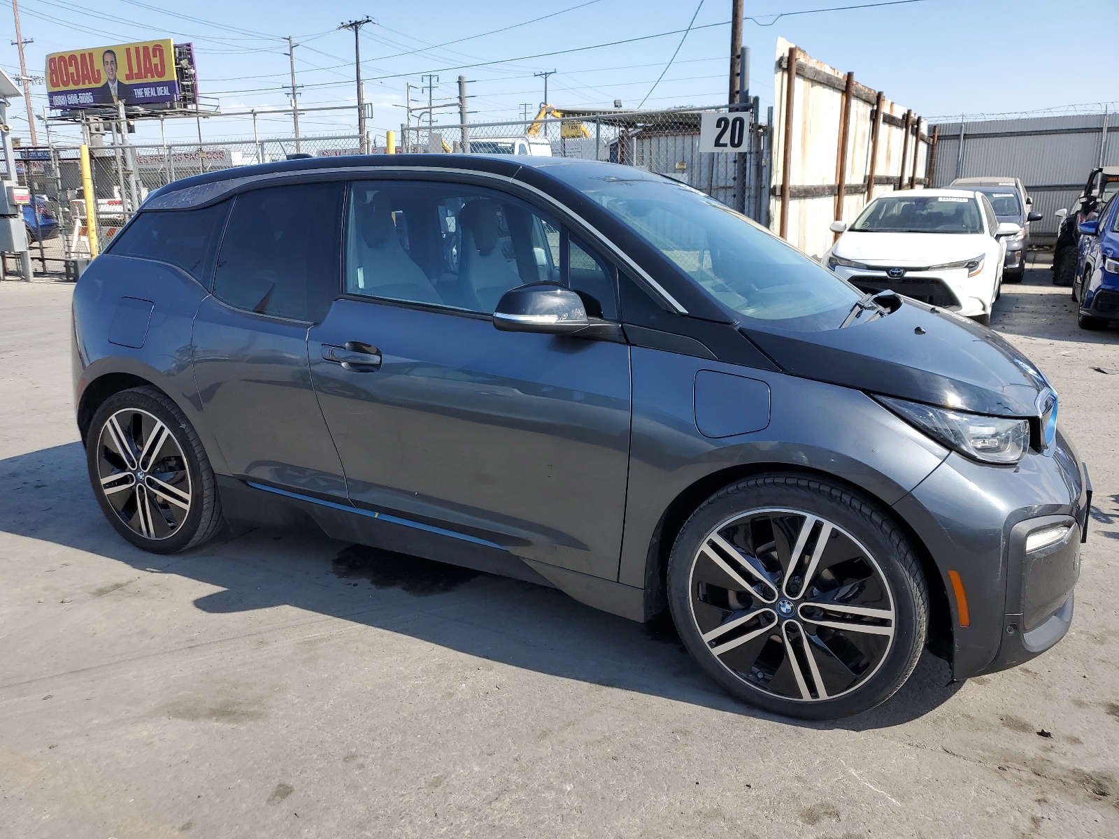 2018 BMW I3 Rex vin: WBY7Z4C50JVD95743