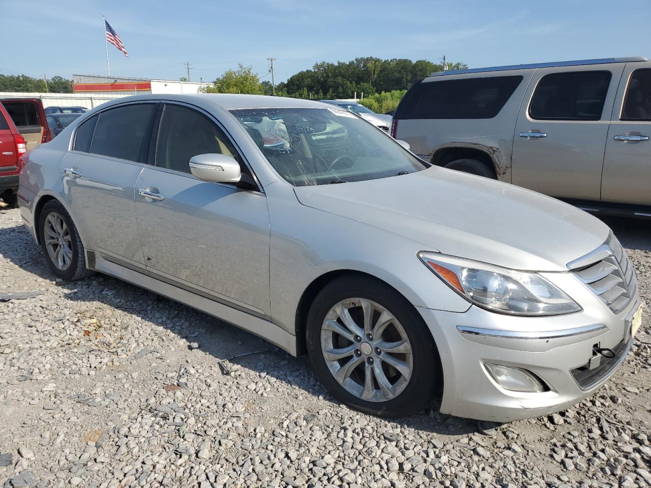 2012 Hyundai Genesis 3.8L VIN: KMHGC4DDXCU178663 Lot: 66949874