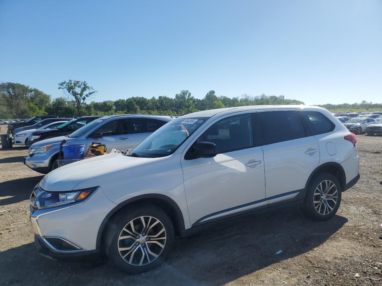 2017 Mitsubishi Outlander Es VIN: JA4AZ2A30HZ036481 Lot: 69843904