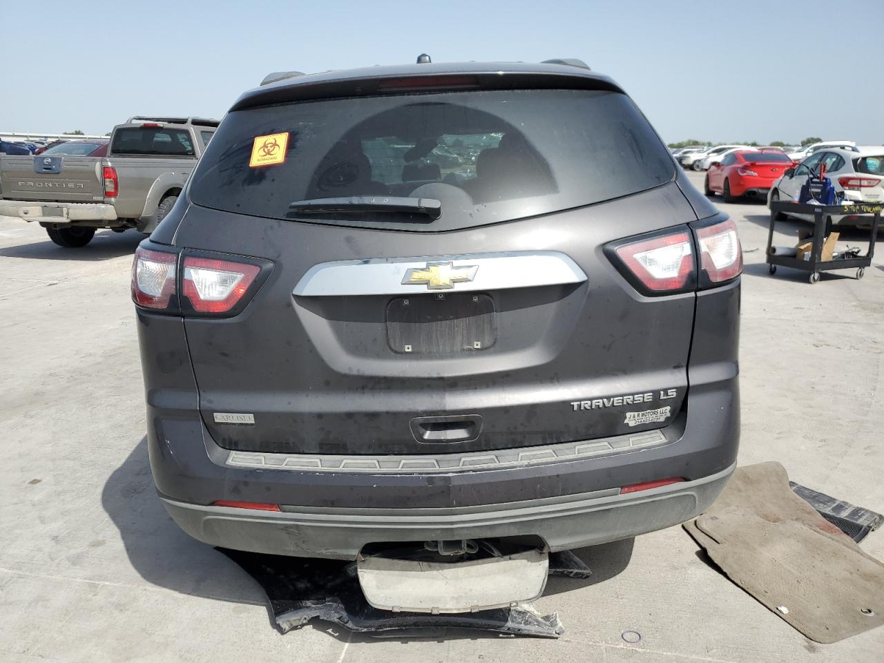 2015 Chevrolet Traverse Ls VIN: 1GNKRFED0FJ214705 Lot: 65132534