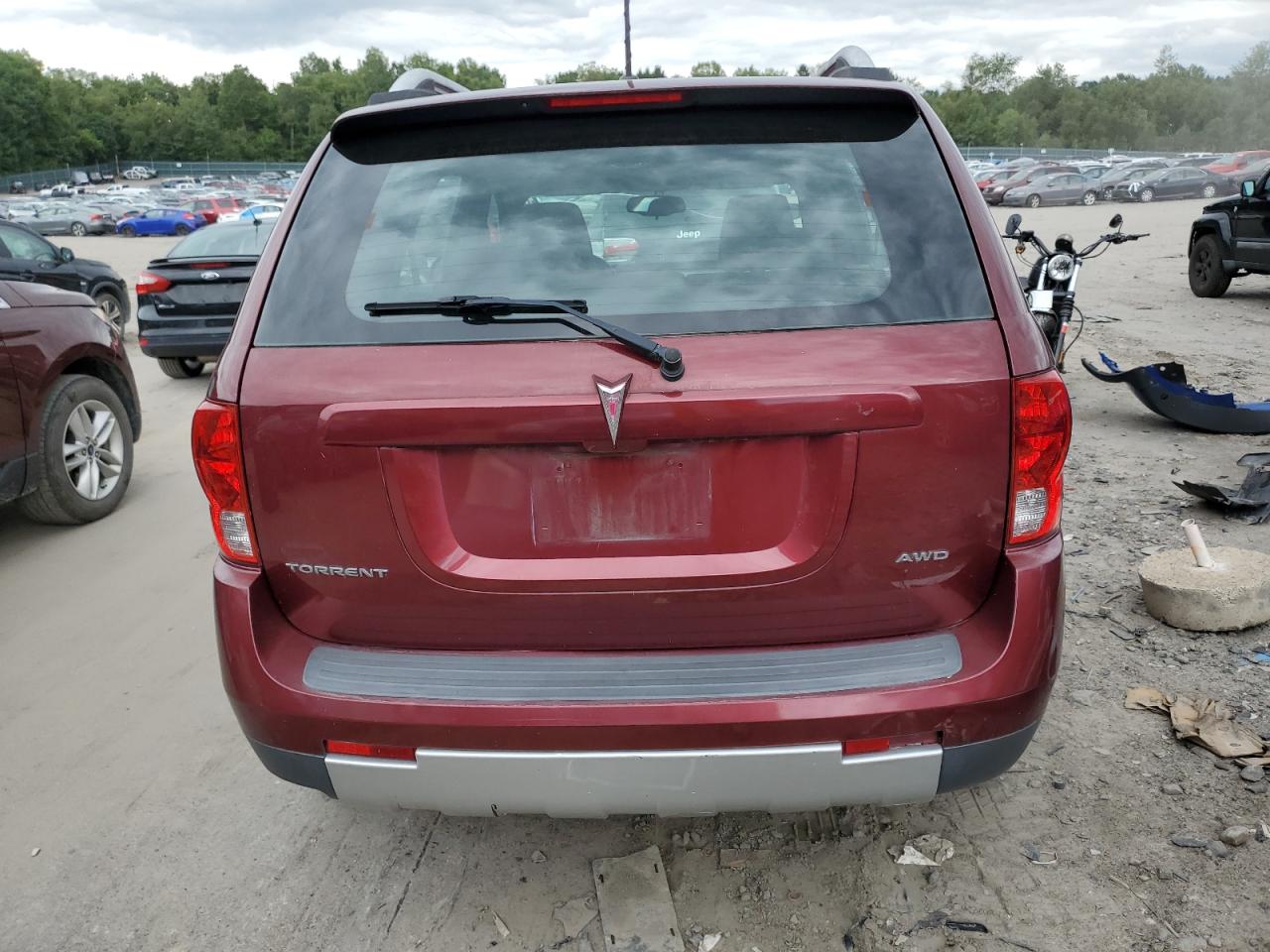 2008 Pontiac Torrent VIN: 2CKDL43FX86287777 Lot: 67835064