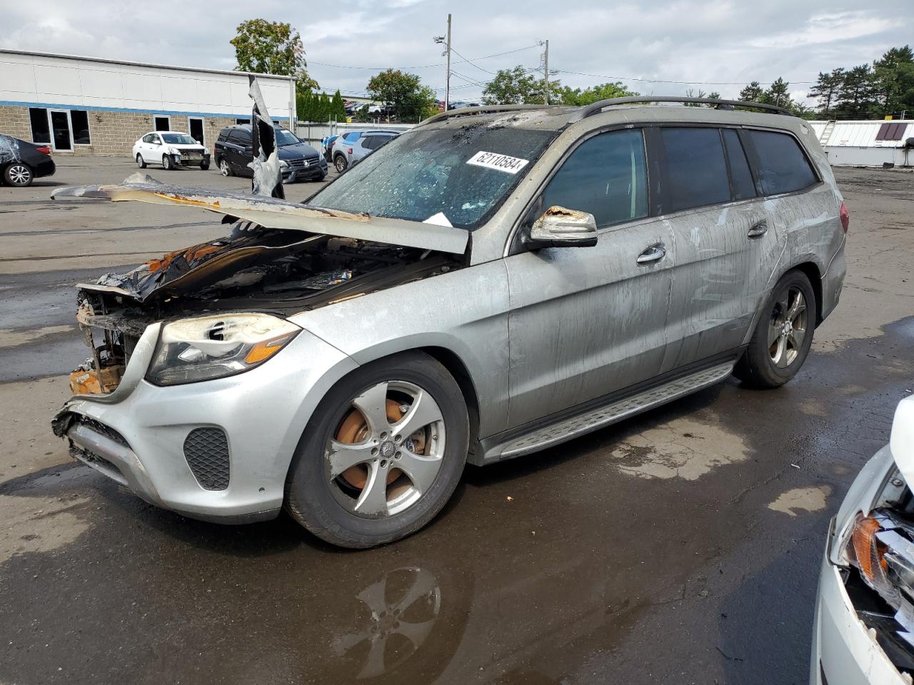 2017 Mercedes-Benz Gls 450 4Matic VIN: 4JGDF6EE9HA739893 Lot: 62110584
