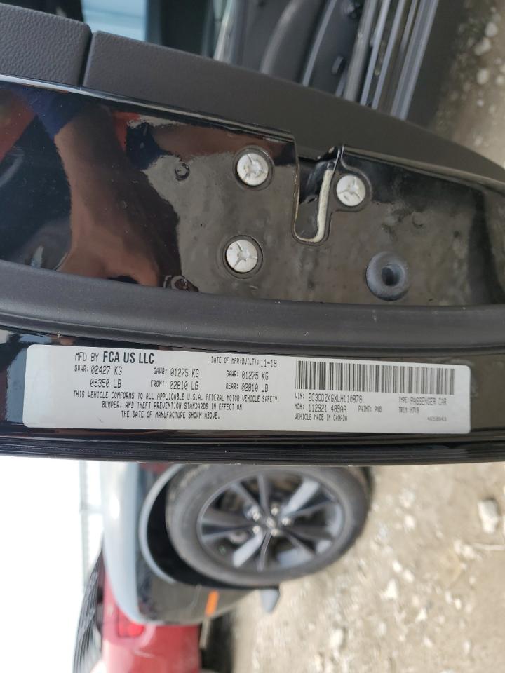 2020 Dodge Challenger Gt VIN: 2C3CDZKGXLH110879 Lot: 65100254