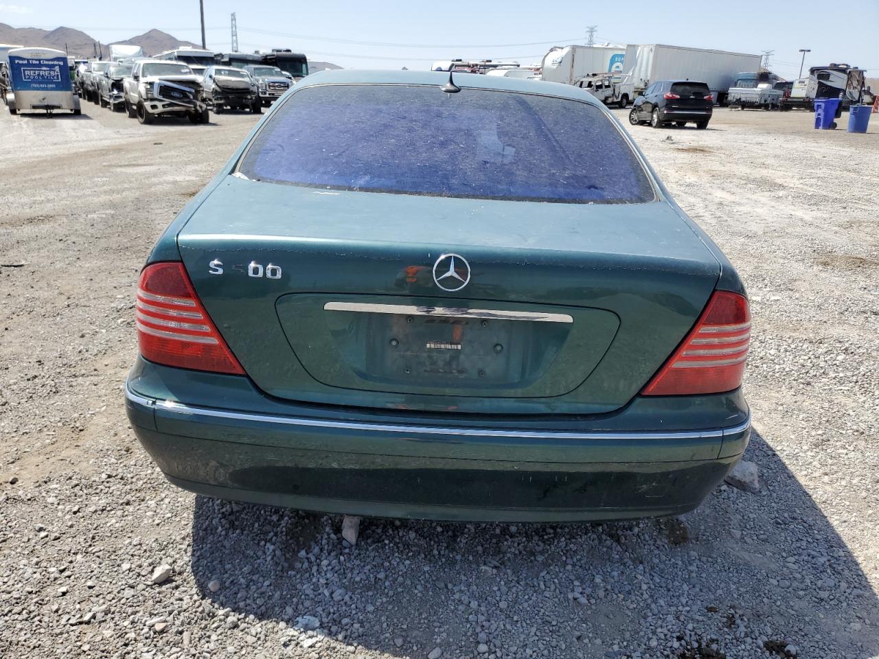 2001 Mercedes-Benz S 500 VIN: WDBNG75J51A195180 Lot: 66392394