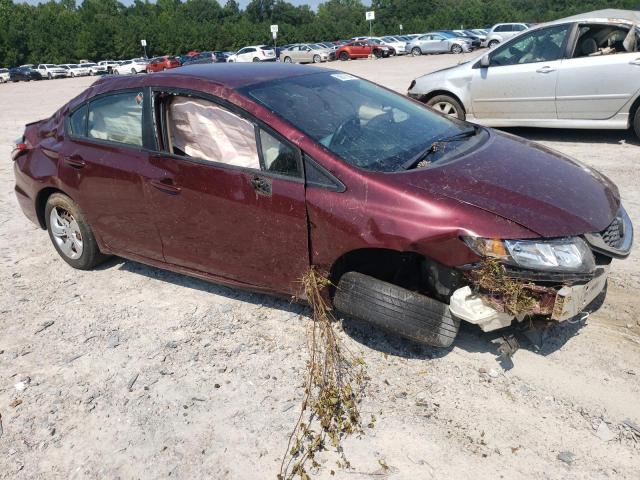  HONDA CIVIC 2013 Burgundy