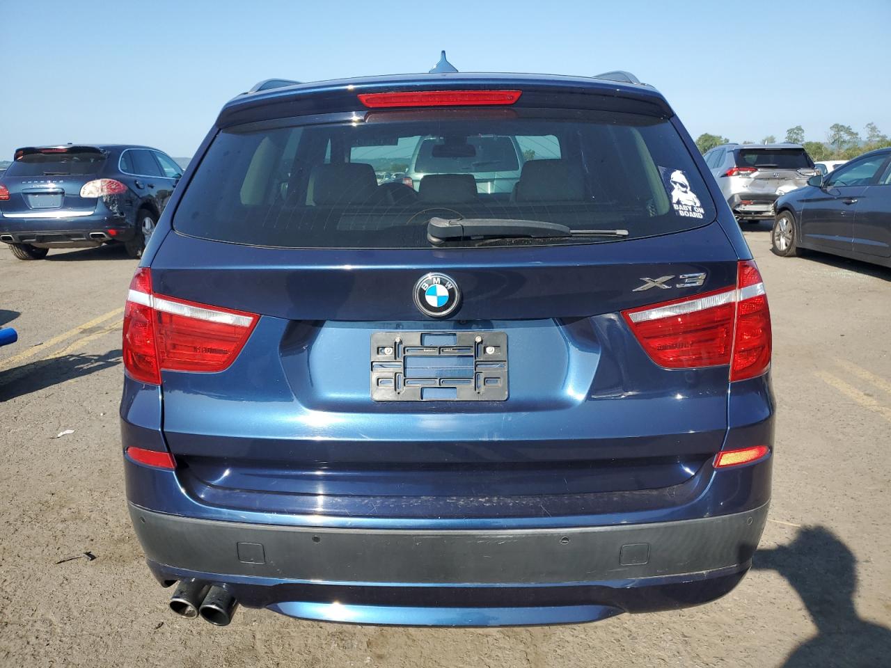 2013 BMW X3 xDrive28I VIN: 5UXWX9C58D0A29559 Lot: 68187734