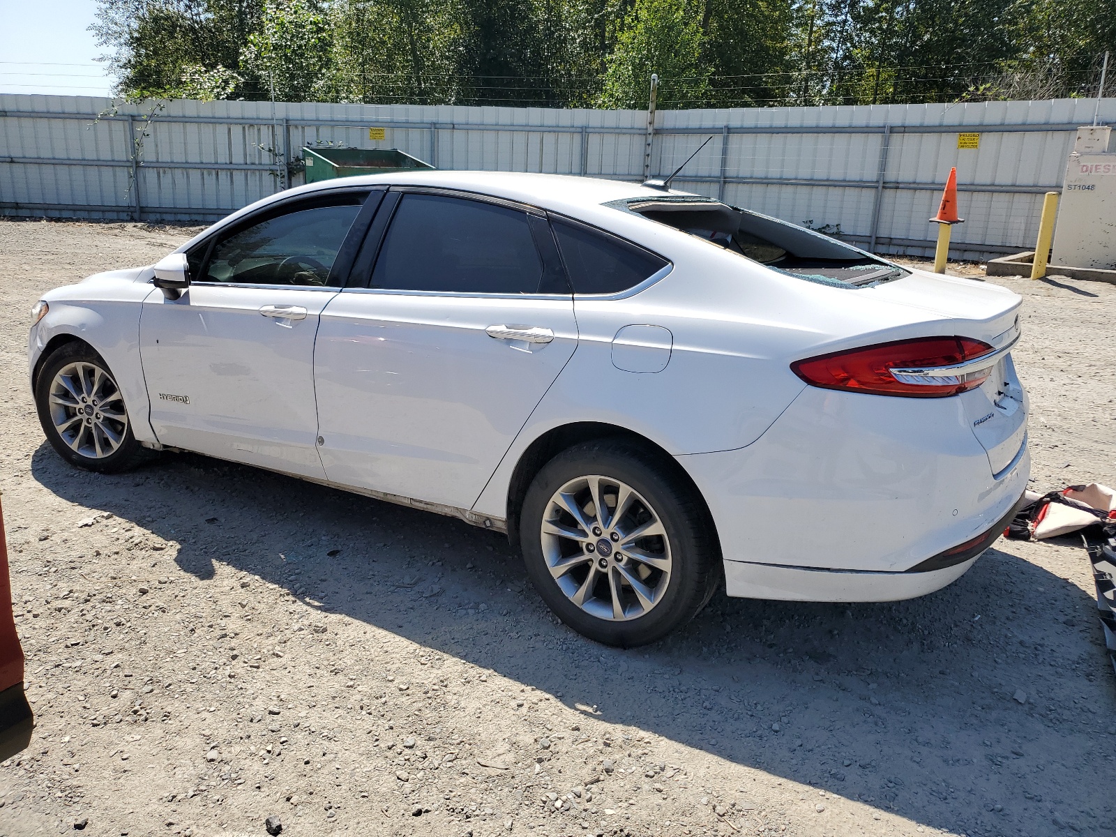 2017 Ford Fusion Se Hybrid vin: 3FA6P0LU7HR318428