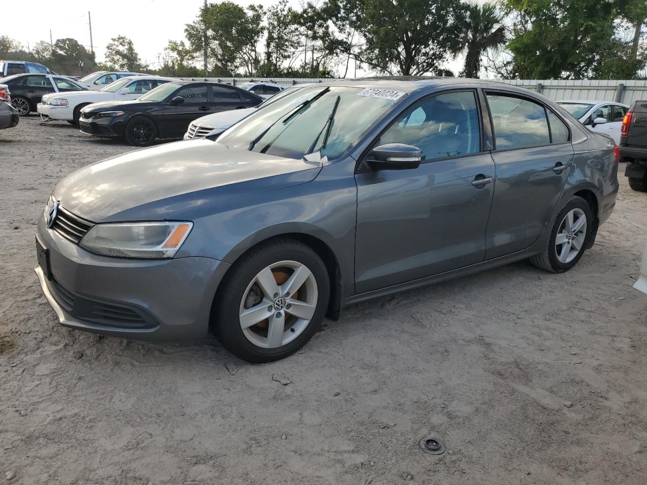 2011 Volkswagen Jetta Tdi VIN: 3VWLL7AJ8BM080973 Lot: 67040034