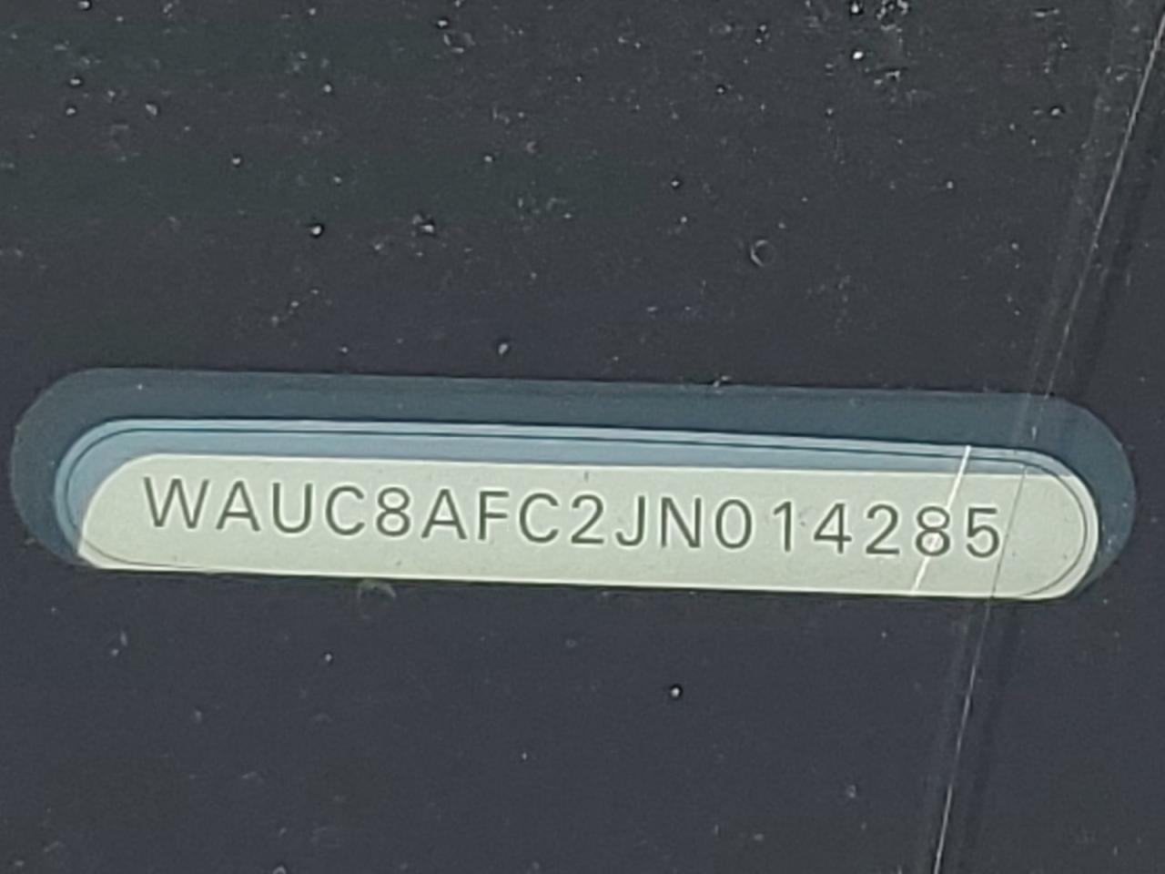 2018 Audi A6 Premium VIN: WAUC8AFC2JN014285 Lot: 64522894