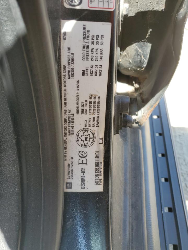 2006 Hummer H3 VIN: 5GTDN136168119431 Lot: 66924184